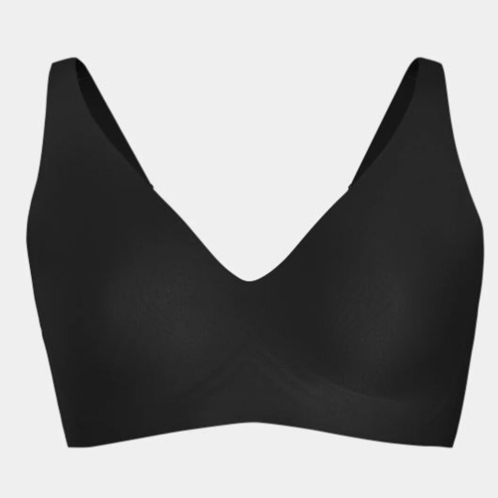 Knix Revolution Wireless V-neck Bra Bundle of Two - Black & Sola XL
